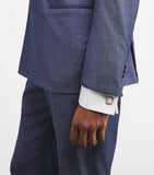 Babette Wasserman rose gold-plated key stone cufflinks, imported from the UK