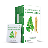 Holland & Barrett Moringa Leaf & Ashwagandha Herbal Tea - 20 Tea Bags- Buy online at McGrocer