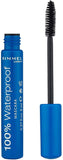 Rimmel waterproof mascara black, imported from the UK