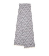 Harrods Giorgio Armani Jacquard Cashmere Scarf- Buy online at McGrocer