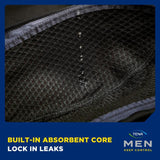 Tena Men Washable Incontinence Boxer Black Size Large GOODS M&S