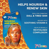 7th Heaven Manuka Honey Peel Off Mask pack of 6, UK version