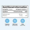 VitaBright hyaluronic acid supplement with vitamin C 60 capsules (British brand)