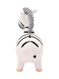 Widdop zebra money box with bold stripes, imported from the UK