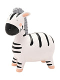 Widdop zebra money box with bold stripes, imported from the UK