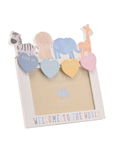 Next Widdop White Animal Data Frame Photo Frame 6 x 4- Buy online at McGrocer