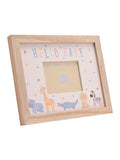 Widdop baby photo frame Animal Parade Hello Baby - British product