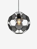 Monochrome football ceiling light shade (British brand)