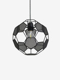Monochrome football ceiling light shade (British brand)