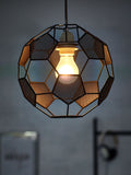 Monochrome football ceiling light shade (British brand)