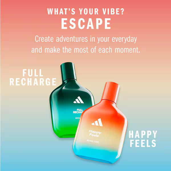 adidas Vibes Happy Feels perfume 100ml - British product