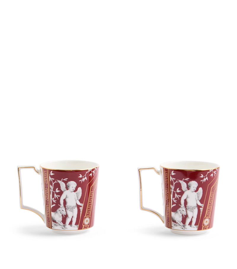 Wedgwood Renaissance set of 2 ceramic mugs 300ml (British brand)