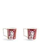 Wedgwood Renaissance set of 2 ceramic mugs 300ml (British brand)