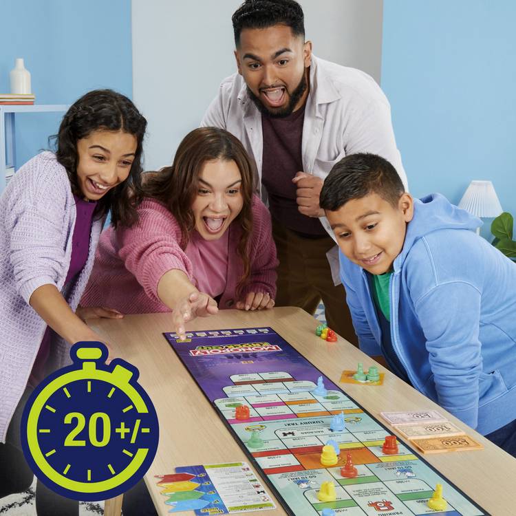 Hasbro Monopoly Knockout board game (British brand)