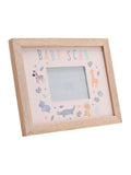 Widdop baby scan frame animal border 4x3, UK version