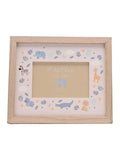 Widdop white animal border frame 6x4 inches, imported from the UK