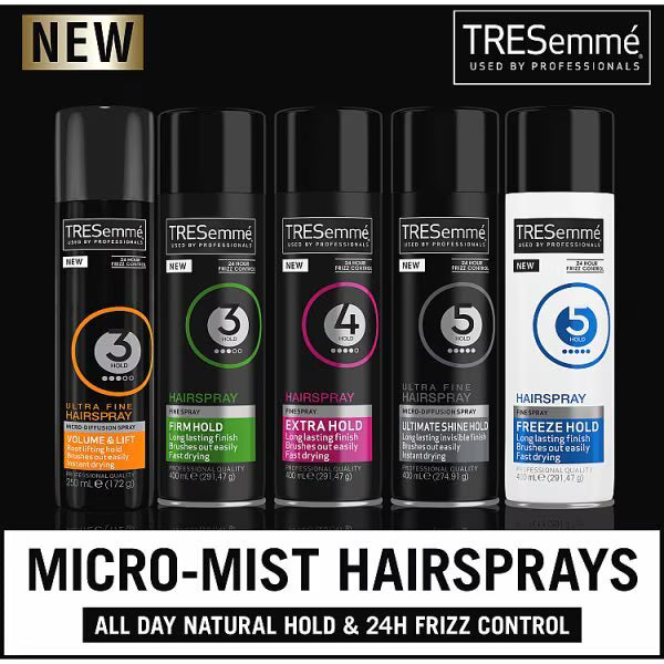 Treseme Salon Finish Extra Hold Hairspray 250ml (British brand)