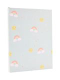 Widdop baby scan frame white animal double 23x27cm, imported from the UK