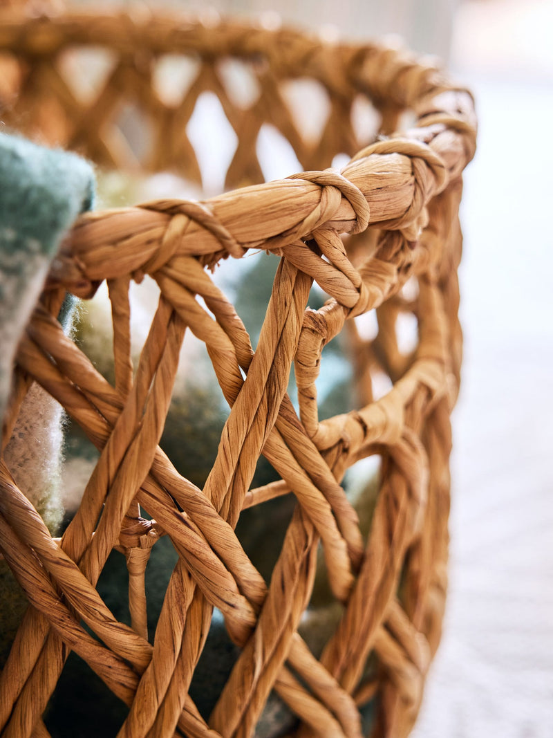 Nina Campbell water hyacinth storage baskets set of 2 (British brand)