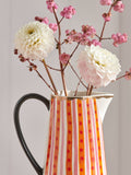 Lucy Tiffney stripe vase jug - British product