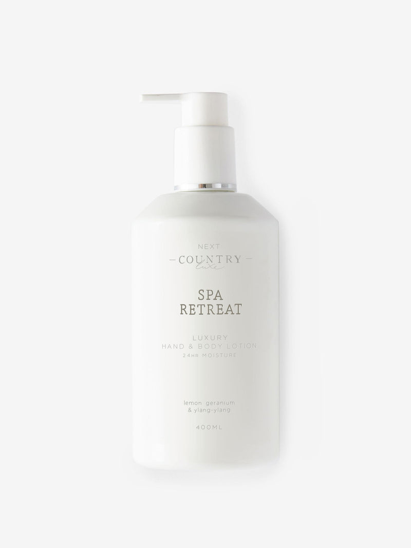 Country Luxe lavender and geranium body lotion - British product