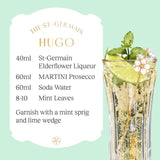 St Germain Elderflower Liqueur Glass Pack   50cl GOODS M&S