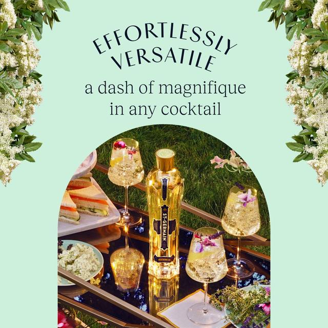 St Germain Elderflower Liqueur Glass Pack   50cl GOODS M&S