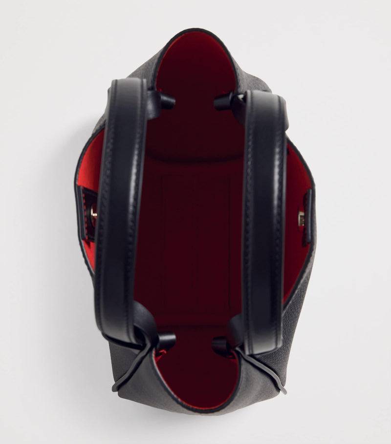 Christian Louboutin Bettina mini leather tote bag (British brand)