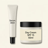 No7 Lift Luminate day cream SPF15 and serum 30ml bundle (British brand)