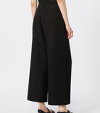 Max Mara Linen-Blend Abissi Culotte Trousers, imported from the UK