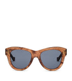 Loewe Screen sunglasses acetate round gold-tone temples, UK version