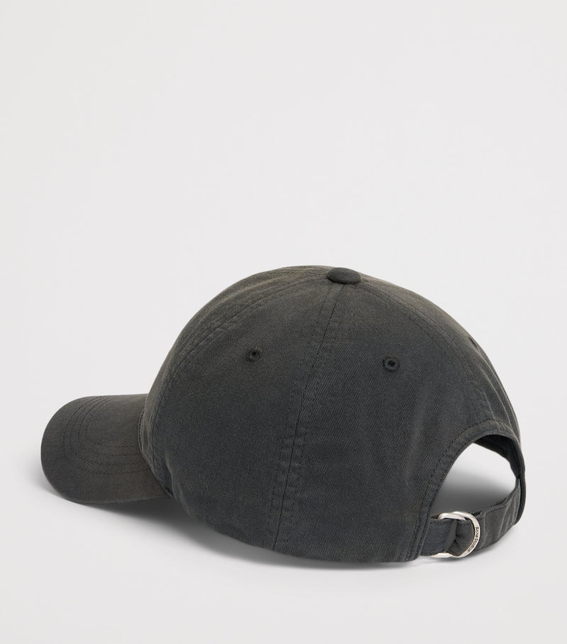 Acne Studios cotton logo cap with adjustable fastening, UK version