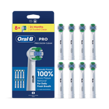 Holland & Barrett Oral-B Pro Precision Clean Toothbrush Heads, 8 Counts- Buy online at McGrocer