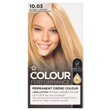Superdrug Superdrug Colour Performance 10.03 Golden Beige Blonde Permanent Hair Dye- Buy online at McGrocer