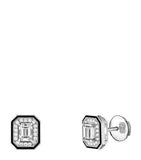 Boucheron white gold diamond Vendôme Liseré earrings, UK version