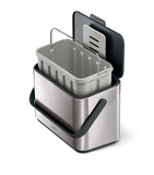 Joseph Joseph stainless steel premium food waste caddy 4L - British product