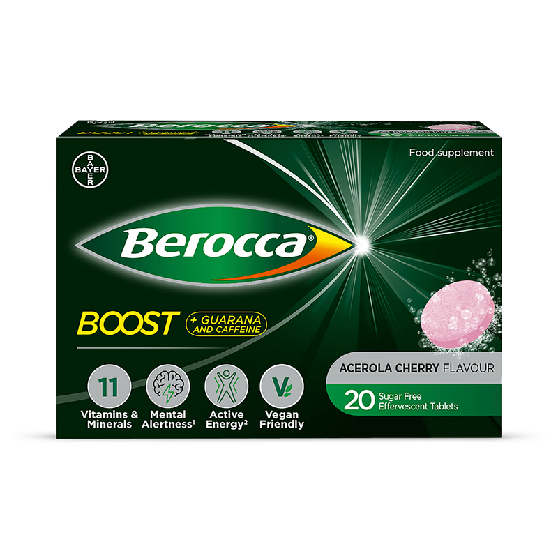 Berocca Acerola Cherry flavour tablets 20 - British product