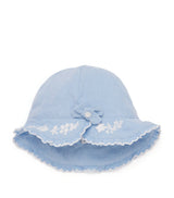 Harrods Tartine et Chocolat Cotton Embroidered Baby Bonnet- Buy online at McGrocer