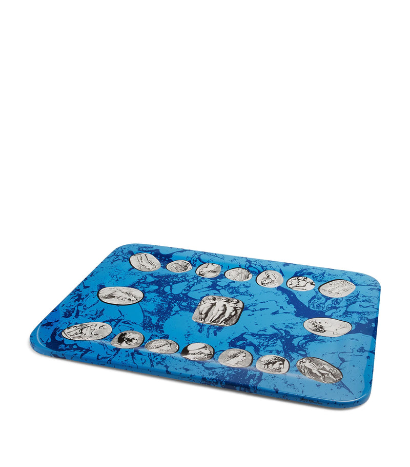 Fornasetti Cammei wooden tray with Roman design 60cm x 48cm - British product