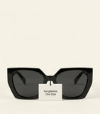 Prada acetate rectangle sunglasses PR 15WS, imported from the UK