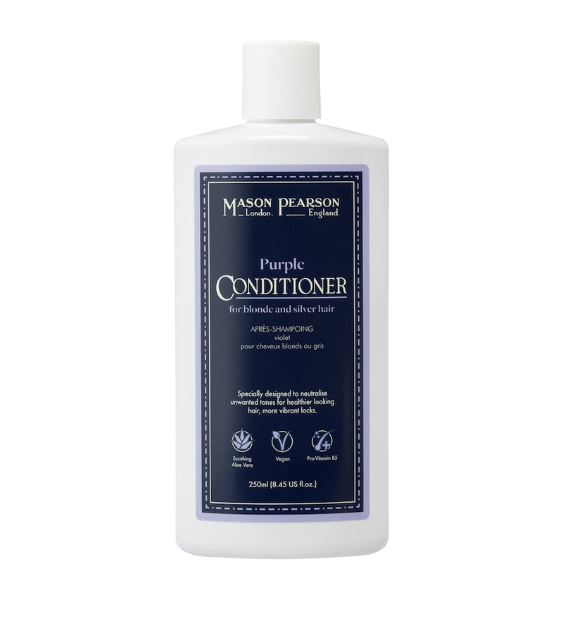 Mason Pearson purple conditioner 250ml bottle, imported from the UK