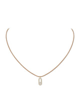 Harrods Messika Care(s) Yellow Gold and Diamond Necklace 0.09ct- Buy online at McGrocer