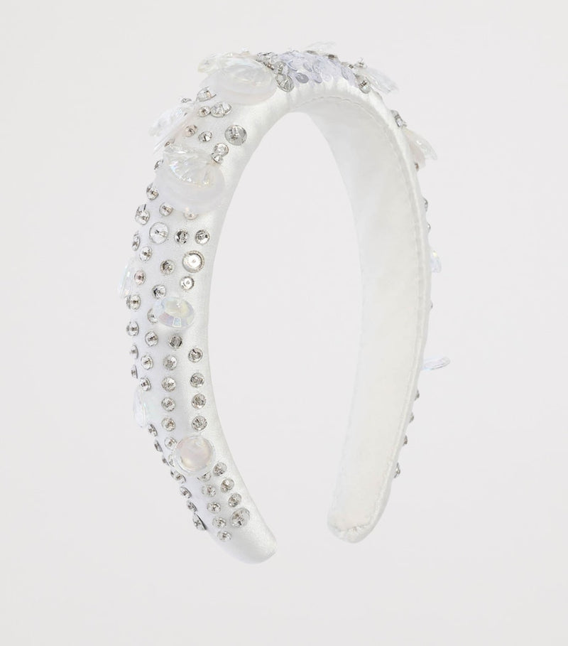Tutu Du Monde Treasure headband satin pearl embellished (British brand)