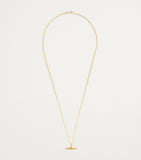 Bleue Burnham recycled gold willow pendant - British product