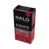Halo Elevate Hydration Raspberry & Watermelon sachets, imported from the UK