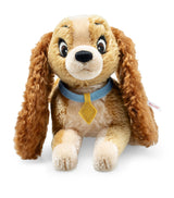 Harrods Steiff x Disney Lady 70th Anniversary Collectible Dog Plush Toy 20cm- Buy online at McGrocer