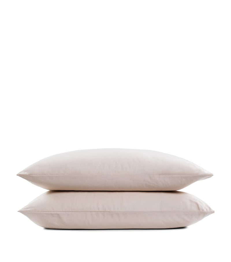 Hamam organic cotton sateen pillowcase pair 50cm x 70cm - British product