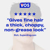 VO5 Matt Hair Clay Styling Product 75ml (British brand)
