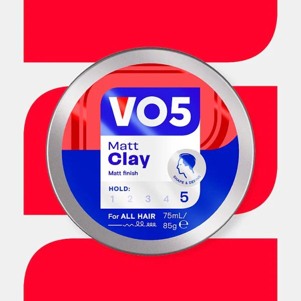 VO5 Matt Hair Clay Styling Product 75ml (British brand)