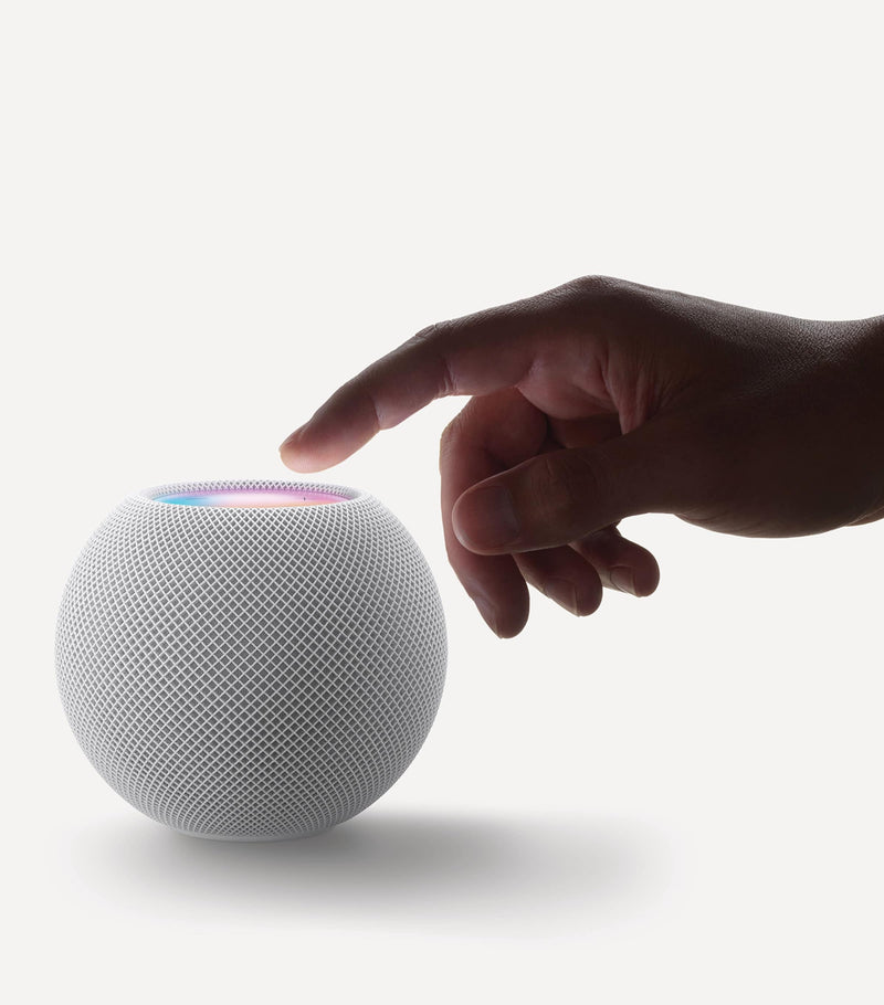 Apple mini smart speaker in white - British product